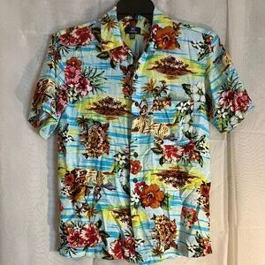 Hawaiian button down shirt